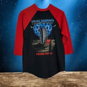 Vintage 1982 The Who Baseball Tee